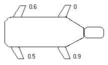 Gallop (Left Lead) - Hoof-fall offset